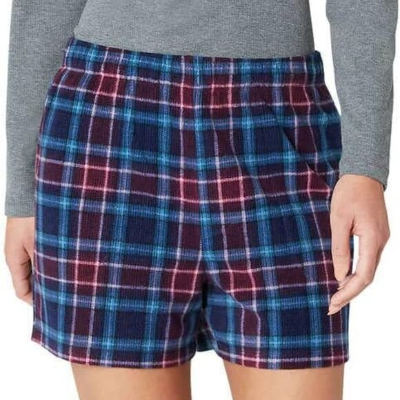 NEW Eddie Bauer Plus Size 3 piece Waffle Knit Henley Shorts pants PJs Pajama set - Picture 4 of 5